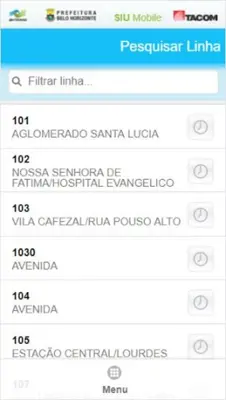 SIU Mobile Belo Horizonte android App screenshot 0