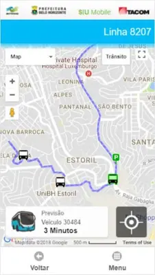 SIU Mobile Belo Horizonte android App screenshot 4