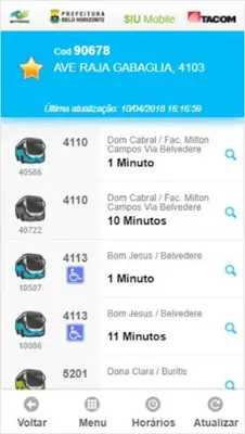 SIU Mobile Belo Horizonte android App screenshot 5